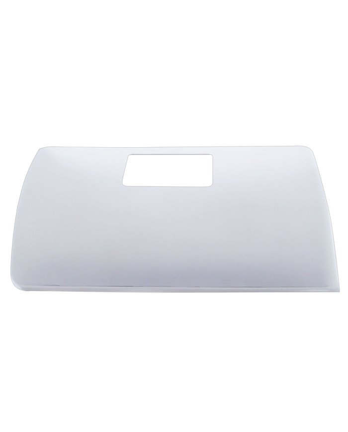 Up Peterbilt Stainless Glove Box Cover