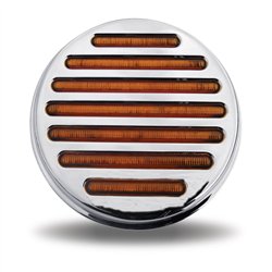 TXTLED-F4A - 4" Flatline Amber LED (49 Diodes)