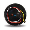 TXTLED-F4CR - 4" Flatline Clear Red LED (49 Diodes)