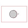 TXTLED-F4R - 4" Flatline Red LED (49 Diodes)