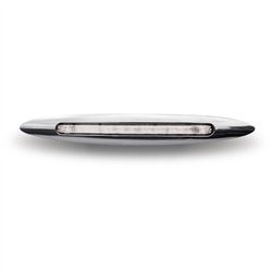 TXTLED-F9W - 9" X 1" Flatline Color Slim-Line White Marker LED (14 Diodes)