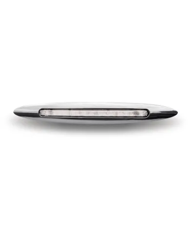 TXTLED-F9W - 9" X 1" Flatline Color Slim-Line White Marker LED (14 Diodes)