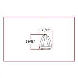 TXTLED-FCP - Flatline Peterbilt Cab LED (46 Diodes)