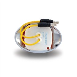 TXTLED-FG2CA - Small Marker Flatline Clear Amber LED (13 Diodes)