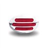TXTLED-FG2CR - Small Marker Flatline Clear Red LED (13 Diodes)