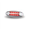 TXTLED-FG3CR - Small Marker Flatline Clear Red LED (8 Diodes)