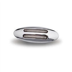 TXTLED-FG3CR - Small Marker Flatline Clear Red LED (8 Diodes)