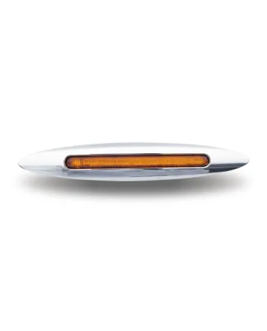 TXTLED-FG4A - Slim Marker Flatline Amber LED (9 Diodes)