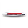 TXTLED-FG4CR - Slim Marker Flatline Clear Red LED (9 Diodes)