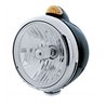 UP32416-Black Guide 682-C Headlight Crystal H4 & Dual Mode LED Signal - Amber Lens