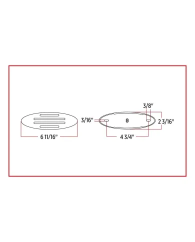 TXTLED-FGCA - Marker Flatline Clear Amber LED (32 Diodes)