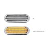 TXTLED-FOCA - Oval Flatline Clear Amber LED (52 Diodes)