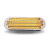 TXTLED-FOCA - Oval Flatline Clear Amber LED (52 Diodes)