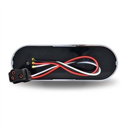 TXTLED-FOCA - Oval Flatline Clear Amber LED (52 Diodes)