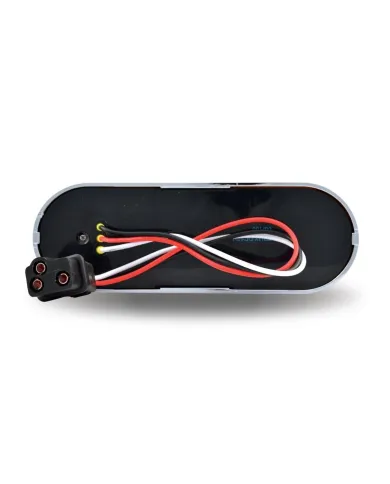 TXTLED-FOCA - Oval Flatline Clear Amber LED (52 Diodes)