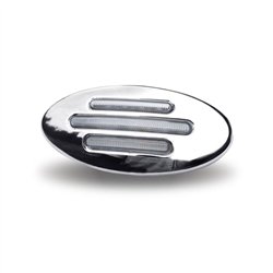TXTLED-FPCA - Flatline Peterbilt Clear Amber Fender Light (15 Diodes)