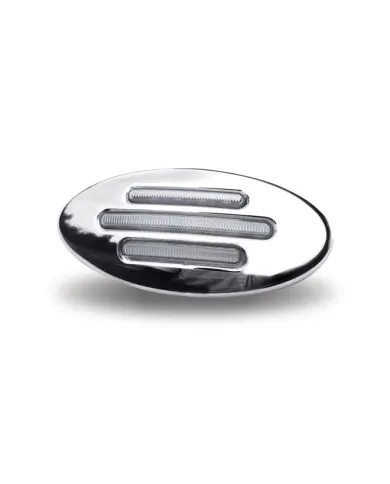 TXTLED-FPCA - Flatline Peterbilt Clear Amber Fender Light (15 Diodes)