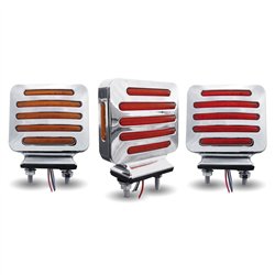 TXTLED-FS - Flatline Double Face Double Post Square LED