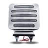 TXTLED-FSC - Flatline Double Face Double Post Square Clear LED