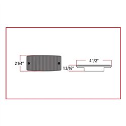 TXTLED-FTLCA - Freightliner Cab Clear Amber LED (20 Diodes)