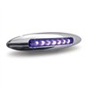 TXTLED-FX120 - 6" Slim Marker Dual Flatline Amber/Purple LED (9 Diodes)