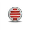 TXTLED-FX71 - 2" Dual Flatline Red/Blue LED (9 Diodes)