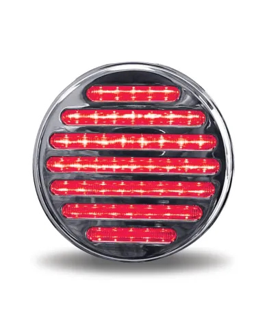 TXTLED-FX73 - 4" Dual Flatline Red/White LED (49 Diodes)