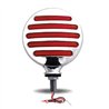 TXTLED-FX75 - Dual Flatline Double Face Combination Amber/Red/Blue LED