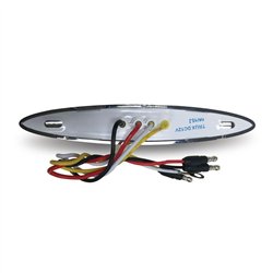 TXTLED-FX76 - 6" Slim Marker Dual Flatline Red/White LED (9 Diodes)