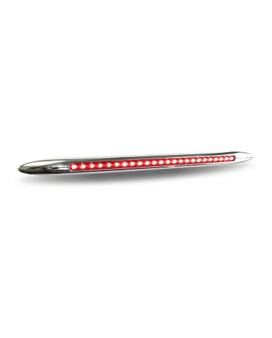 TXTLED-FX78 - 17" Slim Marker Dual Flatline Red/White LED (24 Diodes)