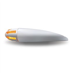 TXTLED-FX81 - Dual Flatline Peterbilt Cab Amber/Blue LED with Housing (46 Diodes)