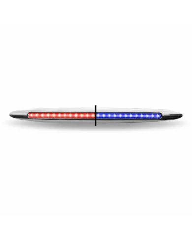 TXTLED-FX82 - 17" Slim Marker Dual Flatline Red/Blue LED (24 Diodes)