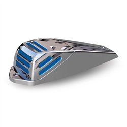 TXTLED-FX98 - Dual Flatline Kenworth Cab Amber/Blue LED with Housing 