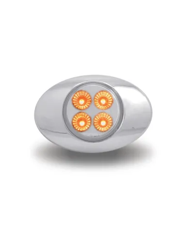 TXTLED-G2XAG - Marker M3 Style Dual Revolution Amber/Green LED (4 Diodes)