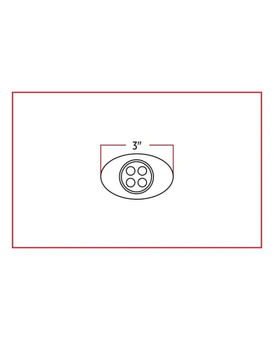 TXTLED-G2XCA - Marker M3 Style Clear Amber LED (4 Diodes)