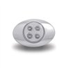 TXTLED-G2XCR - Marker M3 Style Clear Red LED (4 Diodes)