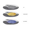 TXTLED-G4XAB - Marker M1 Style Dual Revolution Amber/Blue LED (10 Diodes)