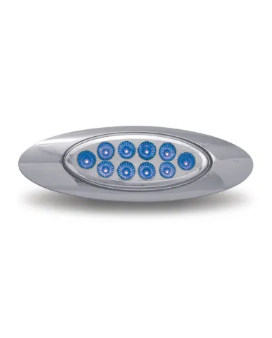TXTLED-G4XAB - Marker M1 Style Dual Revolution Amber/Blue LED (10 Diodes)