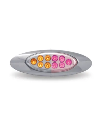 TXTLED-G4XAPINK - Marker M1 Style Dual Revolution Amber/Pink LED (10 Diodes)