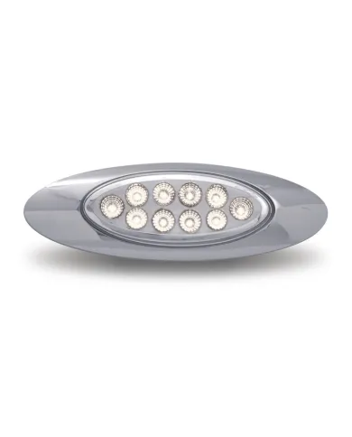TXTLED-G4XAW - Marker M1 Style Dual Revolution Amber/White LED (10 Diodes)