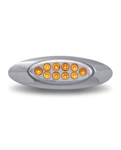 TXTLED-G4XCA - Marker M1 Style Clear Amber LED (10 Diodes)