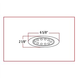 TXTLED-G4XCR - Marker M1 Style Clear Red LED (10 Diodes)