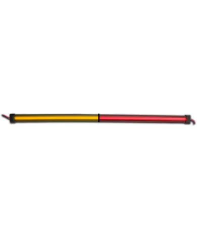 TXTLED-GL24CXAR - 24" Glow Series Dual Strip Light - Center Shine - Amber/Red