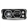 TXTLED-H122 - Rectangular Halo LED Projector Headlight Assembly - Black (Driver Side)