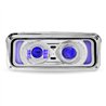 TXTLED-H125 - Rectangular Backlit LED Projector Headlight Assembly - Chrome (Passenger Side)
