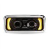 TXTLED-H134 - Rectangular Backlit LED Projector Headlight Assembly - Black (Driver Side)