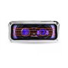 TXTLED-H136 - Rectangular HEATED Backlit LED Projector Headlight Assembly - Black (Driver Side)