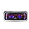 TXTLED-H137 - Rectangular HEATED Backlit LED Projector Headlight Assembly - Black (Passenger Side)
