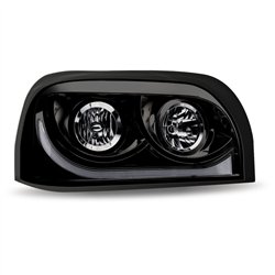 TXTLED-H16 - Freightliner Century Halogen Projector Headlight Assembly - Black (Passenger Side)
