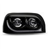 TXTLED-H16 - Freightliner Century Halogen Projector Headlight Assembly - Black (Passenger Side)